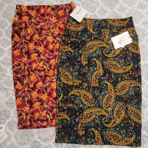 2 Lularoe Cassie Skirts